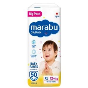 Подгузники-трусики MARABU Big Pack, XL(12+ кг), 50 шт