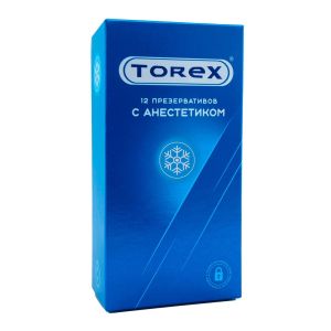 Презервативы с анестетиком TOREX 12 шт