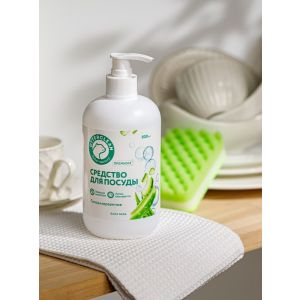 Гель для мытья посуды OTTERCLEAN «Премиум», алоэ Вера, 500 мл.