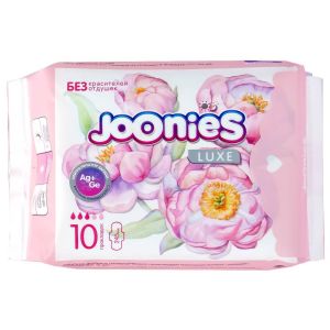 JOONIES LUXE Прокладки женские одноразовые дневные, 10 шт