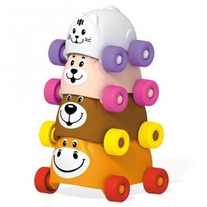 STELLAR Пирамидка «Зверята-акробаты»