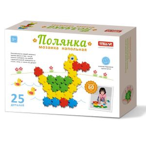 STELLAR Мозаика «Полянка» (диаметр 60мм/25 деталей), «Утка»