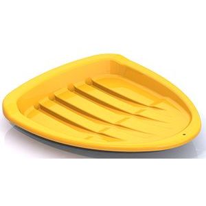 Нордпласт Детские салазки желтые