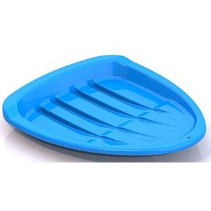 Нордпласт Детские салазки голубые