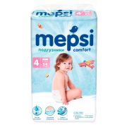 Подгузники детские MEPSI, L (9-16кг), 54 шт.