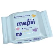 Салфетки влажные детские MEPSI, 20 шт.
