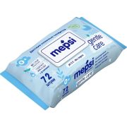 Салфетки влажные детские MEPSI, 72 шт. GENTLE CARE с клапаном