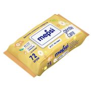 Салфетки влажные детские ромашка MEPSI 72 шт.,  GENTLE CARE