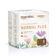 Прокладки женские MARABU Normal Plus, 260 мм., 9 шт