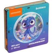 Пазлы деревянные UNIDRAGON Bubblezz Осьминог 30 деталей