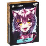 Пазлы деревянные UNIDRAGON Pop-Art Неко Тян 250 деталей