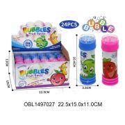 Мыльные пузыри «Bubbles Fruit flavor», 24 шт/уп.