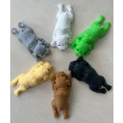 Антистресс собака Мопс, 7 цветов, 4,5х14,5 см, 3+