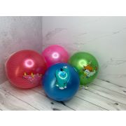 Мяч с рисунком, в сетке, микс 1, d18 см