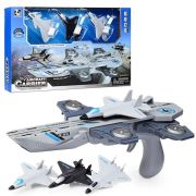 Игровой набор «Авианосец с запуском» (3 самолёта, катапульта)