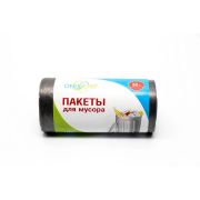 Мешки для мусора 7,5 мкм в рулонах  черные 30л 50шт