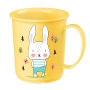 КРУЖКА ДЕТСКАЯ С ДЕКОРОМ 0,18Л (желтый)