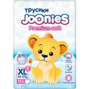 JOONIES Premium Soft Подгузники-трусики, размер XL (12-17 кг), МИНИПАК 17 шт