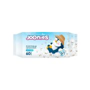 JOONIES Полотенца одноразовые для детей, 60 шт. ПИНГВИН