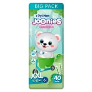 JOONIES Comfort+ Подгузники-трусики, размер XXL (15-20 кг), BIG PACK 40 шт