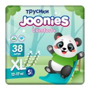 JOONIES Comfort+ Подгузники-трусики, размер XL (12-17 кг), 38 шт