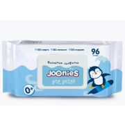JOONIES Салфетки влажные детские c Витамином Е с клапаном, 96 шт./в упаковке 3 пачки