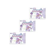 JOONIES LUXE Прокладки женские одноразовые ночные, 8 шт.*3