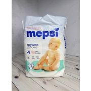 Подгузники-трусики детские MEPSI Comfort, L (9-14 кг), 18 шт
