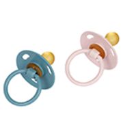 Соска-пустышка латексная круглой формы (латекс, полипропилен), 1 шт. 0+ для детей 3 кг и менее