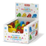 STELLAR Машинка с погремушкой в шоу-боксе // заказ кратно 20