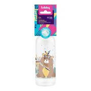 Бутылочка для кормления с соской молочной, от 0 мес., 250 мл., PP, сил.