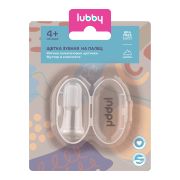 Щетка зубная  на палец с футляром, от 4 мес., PP, сил.