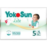 Подгузники-трусики ультратонкие YokoSun Lite, XL (12-20 кг), 38 шт