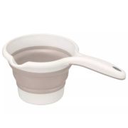 КОВШ СКЛАДНОЙ С РУЧКОЙ ZOOM 1,1Л (Светло-бежевый)