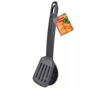 НАБОР КУХОННЫХ АКСЕССУАРОВ 2шт: ЛОПАТКА 24СМ + ПОЛОВНИК 23СМ BASIC mini (Темно-серый)