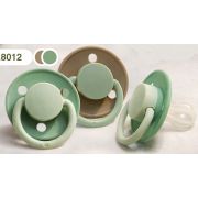 Соска-пустышка силиконовая, баллон круглой формы, 1 шт. (силикон, ПП) 0+