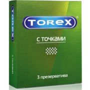 Презервативы с точками TOREX 3шт