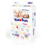 Подгузники детскиеYokoSun, М (5-10 кг), 62 шт.