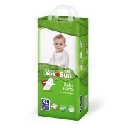 Подгузники-трусики детскиеYokoSun Eco, XL (12-20 кг), 38 шт.