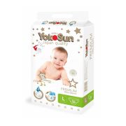 Подгузники детскиеYokoSun Premium, L (9-13кг), 54 шт.