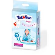 Пеленки детские одноразовые пеленки YokoSun, 60*90 см., с абсорбентом, 10шт