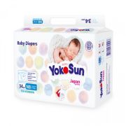 Подгузники детскиеYokoSun, NB (2-5 кг), 34 шт.