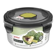 КОНТЕЙНЕР ДЛЯ ПРОДУКТОВ ГЕРМЕТИЧНЫЙ С КЛАПАНОМ «BRILLIANT» КРУГЛЫЙ 0,6Л (Черный)