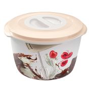 ЕМКОСТЬ ДЛЯ МИКСЕРА (БЛЕНДЕРА) С ДЕКОРОМ 2,0Л (бежевый)