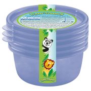 КОМПЛЕКТ КОНТЕЙНЕРОВ ДЛЯ ПРОДУКТОВ 0,25Л 3 ШТ (микс1)