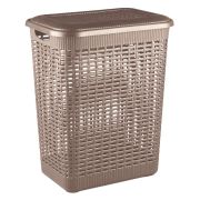 КОРЗИНА ДЛЯ БЕЛЬЯ 50Л, 420Х310Х560 ММ (коричневый)