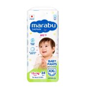 Подгузники-трусики MARABU, XXL (15+ кг), 34 шт